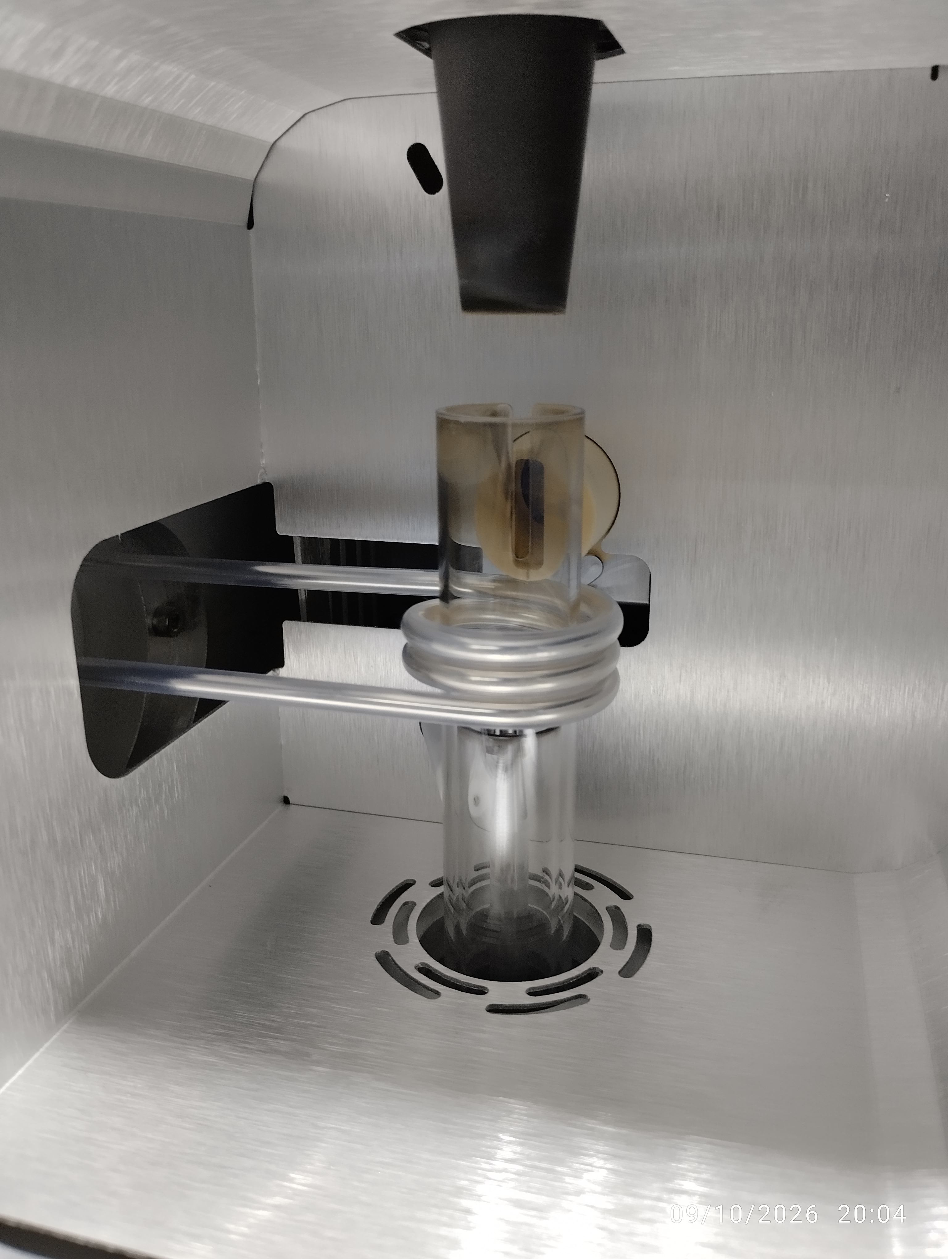 ICP-OES plasma torch compartment